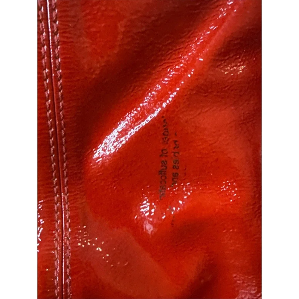 VTG Y2K Dooney & Bourke HP Hayden Panettiere Limited Edition Red Patent Leather